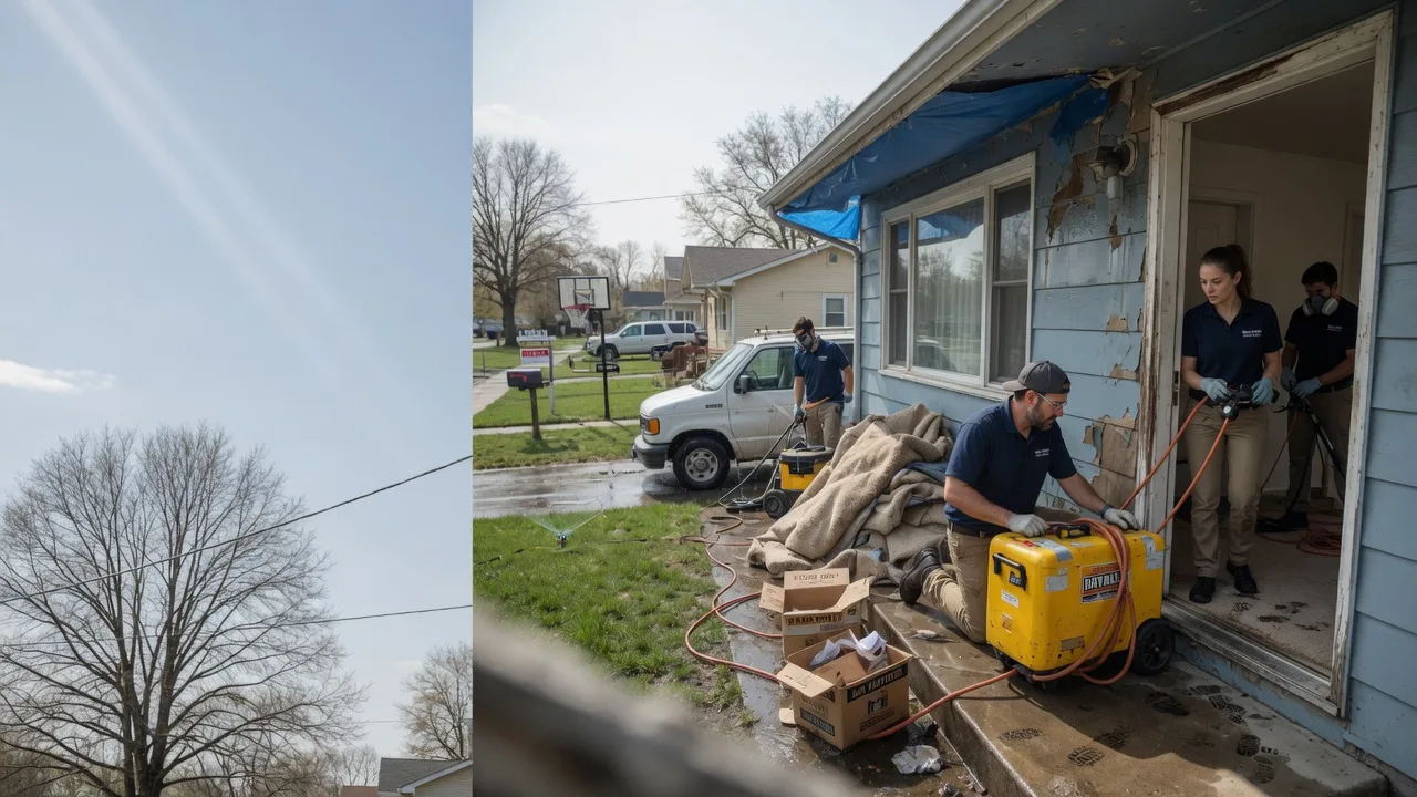 Basement Flood Cleanup in Kentland, IN near me